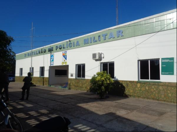Batalhão da PM(Imagem:FlorianoNews)