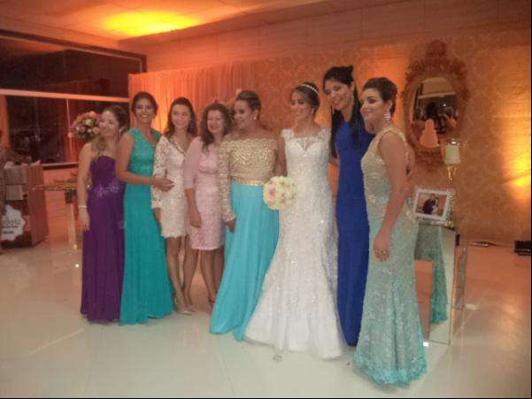 Enlace matrimonial de Marcello Borges e Priscylla Castro.(Imagem:FlorianoNews)