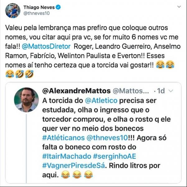 Thiago Neves, ex-Cruzeiro,(Imagem:Reprodução)