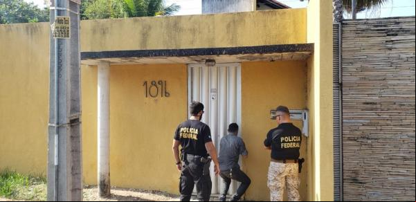 PF cumpriu sete mandados de busca e apreensão na manhã deste sábado (14)(Imagem:Divulgação: PF)