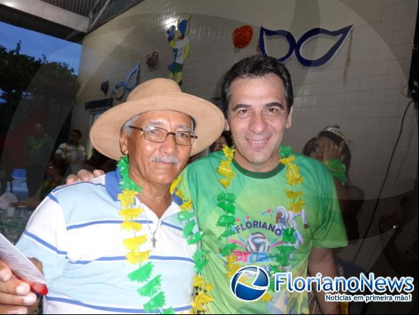 Prefeito Gilberto Júnior (à direita).(Imagem:FlorianoNews)