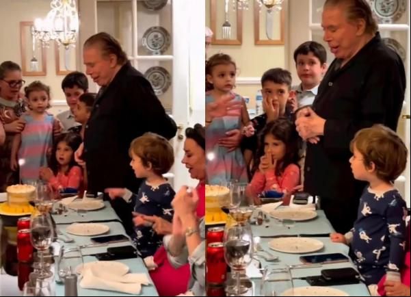 Silvio Santos celebra 92 anos. (Imagem:Reprodução/Instagram )