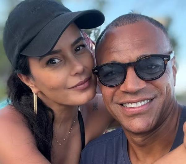 Luciele Camargo e Denilson(Imagem:Reprodução/Instagram)