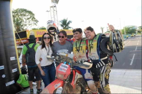 Vice-governadora participa da chegada do Cerapió 2016. (Imagem:Jardenya Bezerra)