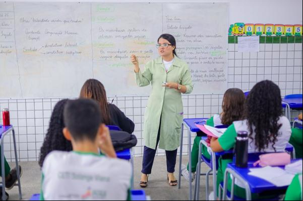 A preparação dos alunos integra o Programa Gestão da Aprendizagem 2025 e visa as avaliações do Sistema de Avaliação da Educação Básica (Saeb).(Imagem:Divulgação)