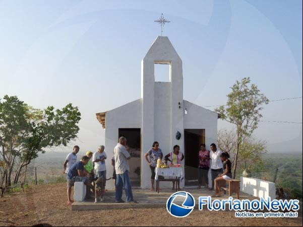 Comunidade inicia festejos.(Imagem:FlorianoNews)