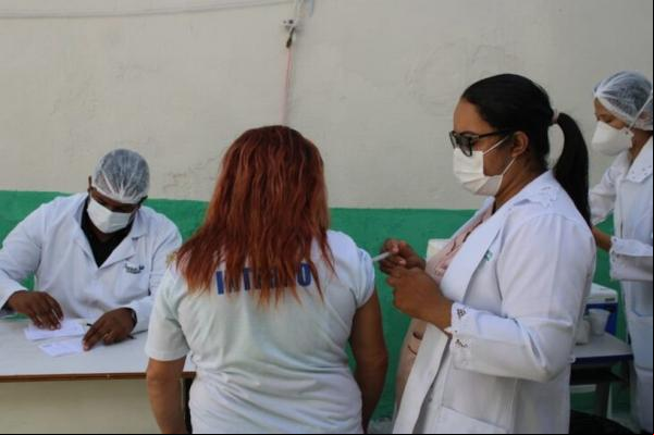 Cerca de 1.500 presos devem ser vacinados contra a Covid-19 em Teresina.(Imagem:Reprodução)