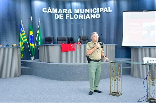 Câmara de Floriano sedia lançamento da Corrida da Fogueira do 3º BPM.(Imagem:CMF)
