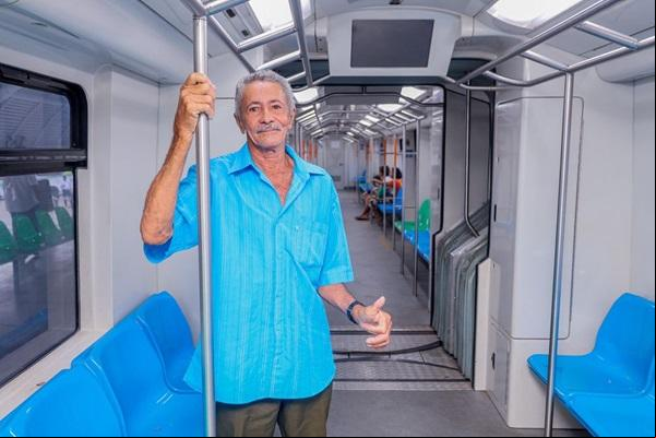 Rafael inaugura sede da Companhia Ferroviária e assina contrato com a Caixa para investimentos no metrô na segunda (6)(Imagem:Reprodução)