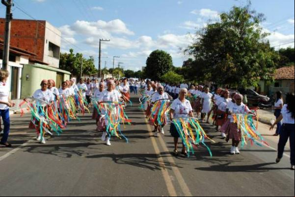 Emoção marca o resgate do desfile cívico de 7 de setembro em Barão de Grajaú.(Imagem:ASCOM)