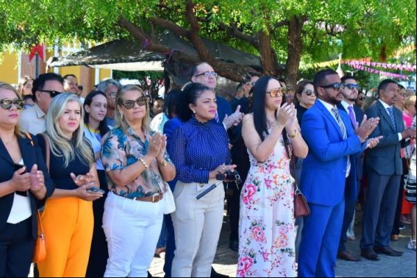 Momento cívico e Feira da Agricultura marcam o 8º dia de atividades pelos 127 anos de Floriano.(Imagem:Secom)