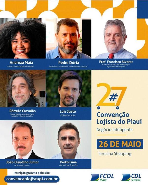 Convenção Lojista do Piauí: inclusão, tecnologia, resultados e muito mais(Imagem:Reprodução)