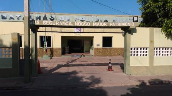 Batalhão da PM de Floriano.(Imagem:FlorianoNews)