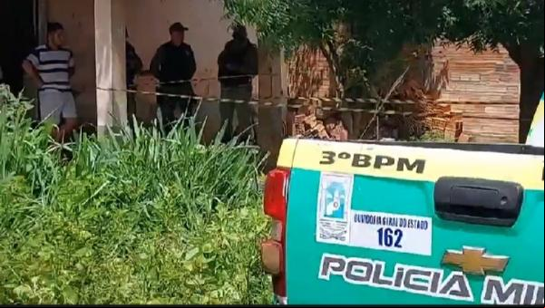 Homicídio é registrado no bairro Riacho Fundo, em Floriano(Imagem:Reprodução/JC 24 Horas)