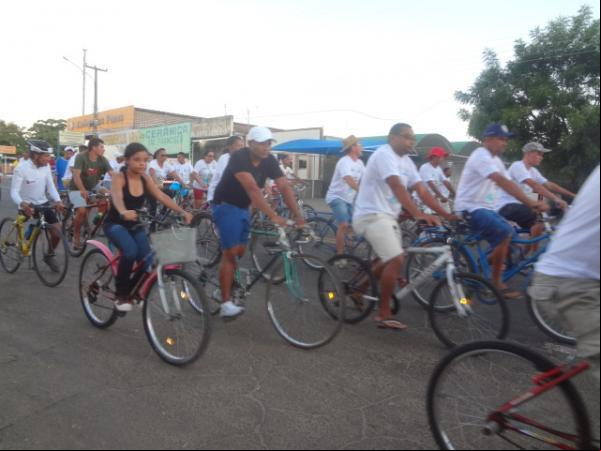 Posto Zito promove eio ciclístico para arrecadar alimentos.(Imagem:FlorianoNews)