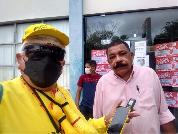 Carlos Rodrigues, diretor do Sintsprevs em Floriano.(Imagem:FlorianoNews)