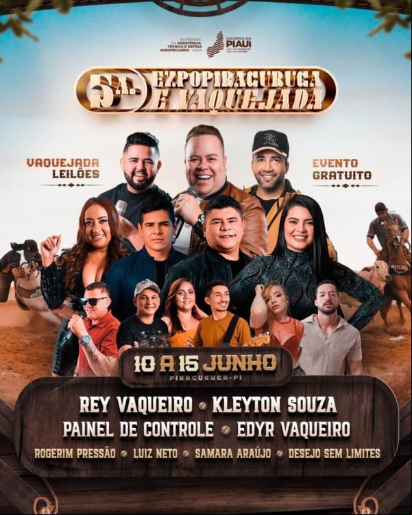 O evento, que será realizado na segunda semana de junho, valoriza o agronegócio piauiense e movimenta a economia da região.(Imagem:Divulgação)