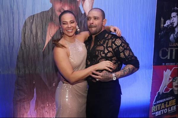 Paolla Oliveira e Diogo Nogueira(Imagem:Wando Silva/BrazilNews)