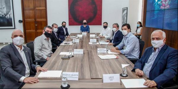 FPF e clubes de São Paulo entregam protocolo de retomada de treinos à prefeitura(Imagem:Reprodução)
