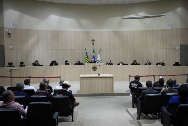 Tribunal de Contas do Estado do Piauí decidiu em sessão plenária nesta quinta-feira (4).(Imagem:Lucas Marreiros / G1)