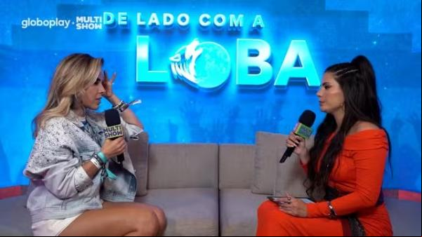 Wanessa Camargo é a convidada do programa De Lado Com A Loba com Fernanda Bande.(Imagem:Reprodução)