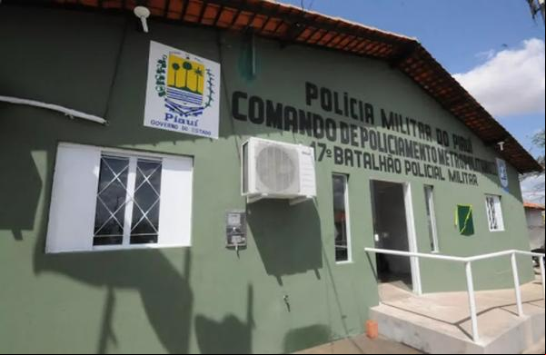 17º Batalhão da Polícia Militar atendeu a ocorrência.(Imagem:Divulgação/PMPI)