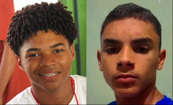 Lívio Claudinei e Samuel. (Imagem:Arquivo Pessoal)