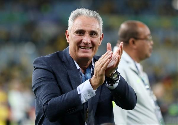Tite conquistou primeiro título pela seleção brasileira.(Imagem:REUTERS/Ricardo Moraes)
