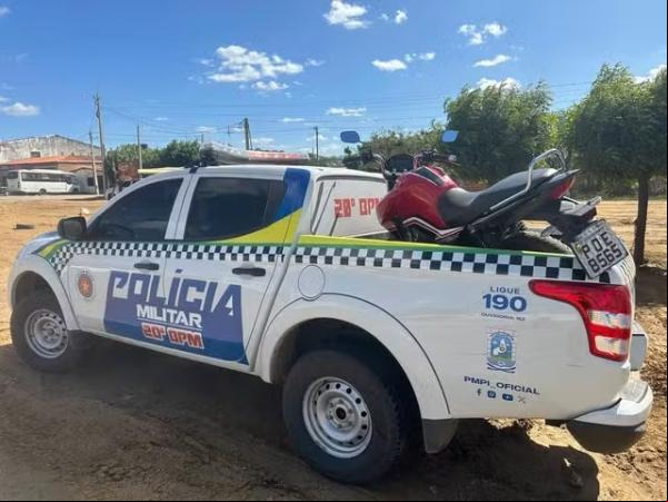 Homem foge com menina de 13 anos e é preso por subtração e estupro de incapaz, no Piauí.(Imagem:Polícia Militar)