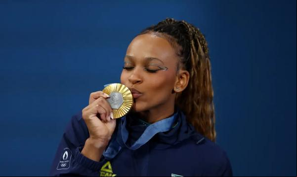Rebeca Andrade(Imagem:REUTERS/Hannah Mckay)