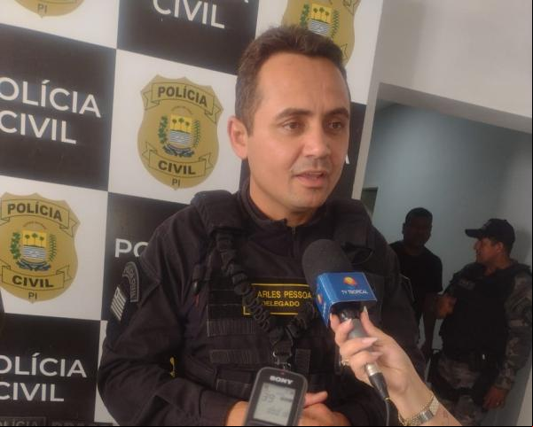 Delegado Charles Pessoa(Imagem:FlorianoNews)