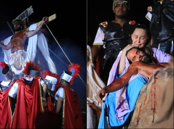 Público recorde: 15 mil pessoas assistem à Paixão de Cristo em Floriano(Imagem:Francisco Gondim/Grupo Escalet)
