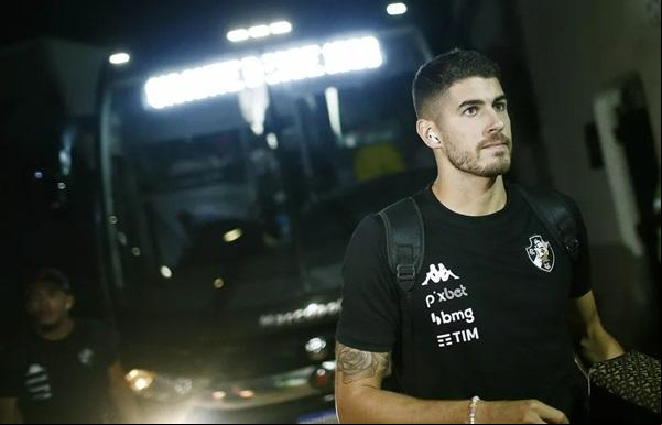 Pedro Raul na agem pelo Vasco(Imagem:Daniel Ramalho/Vasco)