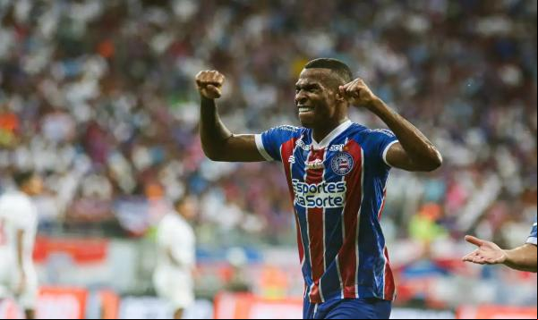 Triunfo no Ba-Vi garante o Tricolor nas quartas de final.(Imagem:Tiago Caldas/EC Bahia/Direitos Reservados)