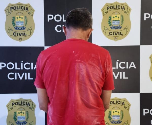 Suspeito de estuprar uma criança de 3 anos.(Imagem:Polícia Civil)