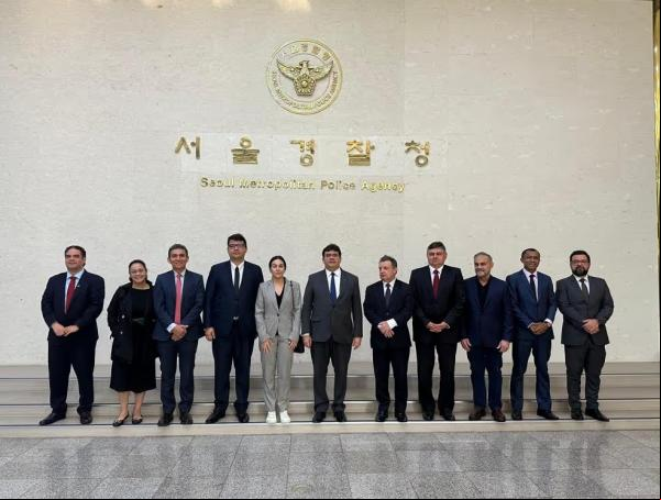 Governador conhece política de segurança da Coreia do Sul e firma parcerias na área de energias e educação(Imagem:Divulgação)