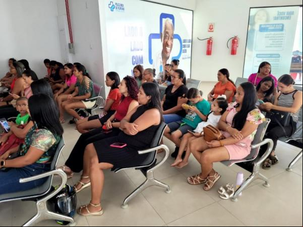 Núcleo de Estimulação Infantil do municipio homenageia mães com evento de acolhimento e autocuidado(Imagem:Secom)