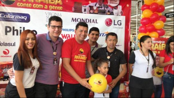 Armazém Paraíba de Floriano realiza 1° sorteio da campanha de aniversário.(Imagem:FlorianoNews)