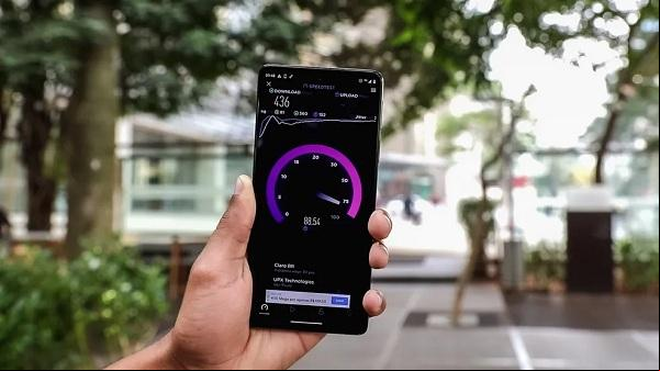 Teste de 5G em SP.(Imagem:Celso Tavares)