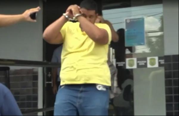 Glamarion Brito foi conduzido à Penitenciária Vereda Grande(Imagem:Reprodução)