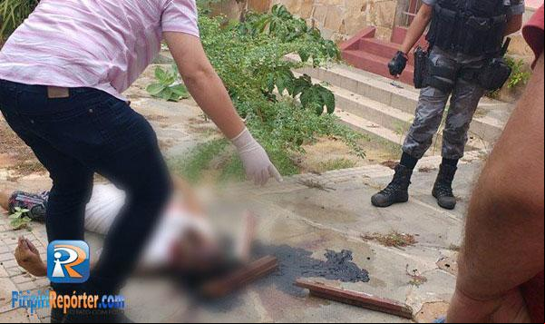 Homem é encontrado morto a pauladas em casa abandonada.(Imagem:Piripirireporter)
