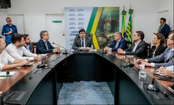 Rafael Fonteles reúne gestores da Saúde e diz que não irá tolerar negacionistas. (Imagem:Divulgação/CCom-PI)