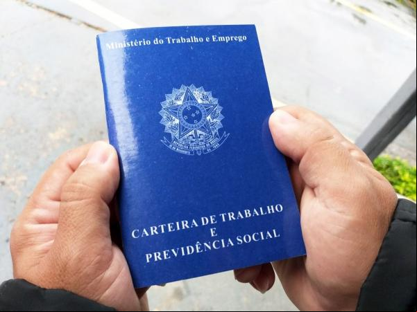Carteira de trabalho(Imagem:Heloise Hamada/G1)