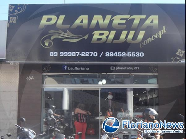 Casal de empresários reinaugura a loja Planeta Biju em Floriano.(Imagem:FlorianoNews)
