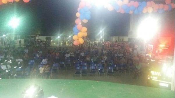 PRF realiza palestra em praça pública em redenção do Gurguéia.(Imagem:PRF)
