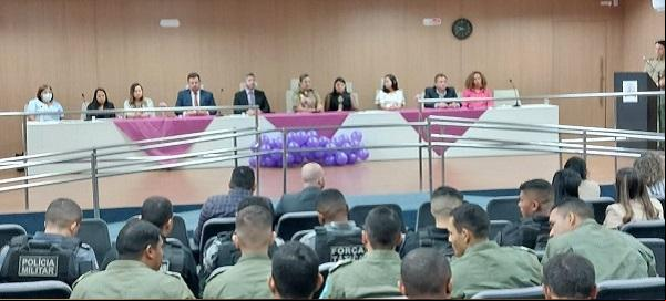 3º Batalhão de Polícia Militar lança Patrulha Maria da Penha em Floriano.(Imagem:Jc24Horas)