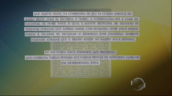 Suspeita de tentativa de fraude em concurso do TJ diz que tem agente da Strans no esquema.(Imagem:florianonews.piauiconectado.com )
