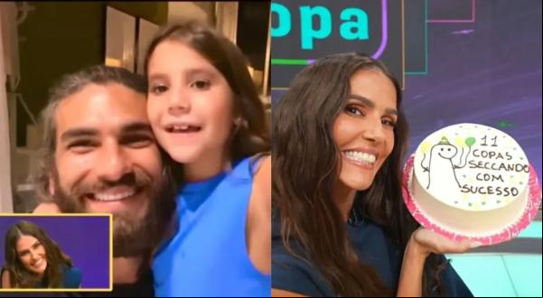 Deborah Secco ganha homenagem ao vivo no