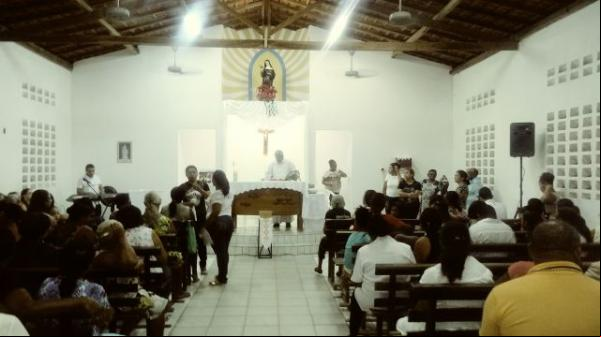 Procissão e missa marcam encerramento dos festejos de Santa Rita de Cássia.(Imagem:FlorianoNews)