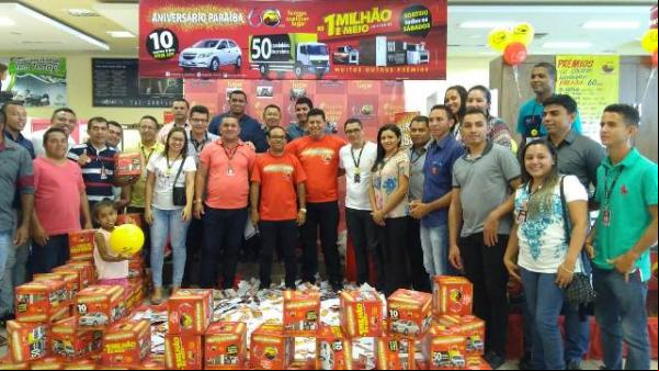 Armazém Paraíba realiza em Floriano o segundo sorteio da promoção de aniversário.(Imagem:FlorianoNews)